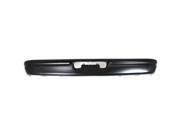 1999-2002 Dodge Ram 1500 Van Rear Bumper, Black, Without Molding Holes, Standard 1999-2002 Dodge Ram 1500 Van Rear Bumper, Black, Without Molding Holes, Standard