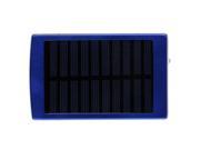 iMeshbean Portable Dual USB Solar Battery Charger Power Bank 15000mAhPhone Charger for Cell Phones Tablet Camera Blue