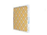 20x20x1 Pleated MERV 11 Case of 12 Air Filters Exact Size 19 1 2 x19 1 2 x3 4