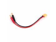 RC XT60 Connector to 4mm Banana Bullet Wire Plug Charge Cable Adapter 15cm 16awg Silicone Wire Cord New High Quality