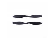 1Pair Propeller Prop CW CCW For RC Quadcopter Multi Copter Quadcopter 10x4.5 With Adapters RC Quadcopter Toys Part Black Red
