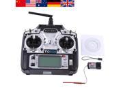 Hot Flysky FS T6 RB6 FS 2.4GHz RC Helicopter Transmitter Receiver 6CH 6Channel Radio Hot Sale