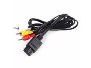 Hot 1.8m Audio Video AV Cable Cord Wire For N64 TV Lead Wire Composite Cord Wire Game For N64 AV Cable