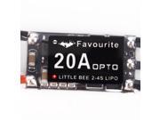 Racing Quadcopter Multicopter 1Pcs Mini 20A 2 4S ESC Electric Speed Controller For Little Bee RC Multi rotors