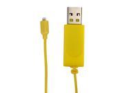 Yellow Charge Wire For Airplane Spare Parts USB RC Helicopter Charger Cable For Syma S107 Accessories Device