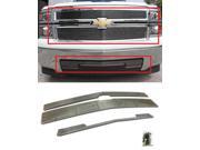 Sizver Chrome Billet Grilles set For 2014-2016 Silverado 1500*Not Fit Z71, NOT FIT W/ TOW HOOK* B01K31O3US Sizver Chrome Billet Grilles set For 2014-2016 Silverado 1500*Not Fit Z71, NOT FIT W/ TOW HOOK* B01K31O3US