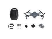 DJI Mavic Pro Fly More Combo: Foldable Propeller Quadcopter Drone Kit with Remote, 3 Batteries, 16GB MicroSD, Charging Hub, Car Charger, Power Bank Adapter, Sho