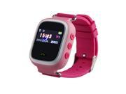 TechComm G900 GSM Unlocked Kids Smartwatch with Triple Positioning, GPS Tracking, WiFi, Pedometer, Sleep Monitor, Geofencing and Anti Take-Off Alarm - Pink