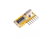 RXC6 433Mhz Superheterodyne Wireless Receiver PT2262 Code Steady for Arduino/AVR Module With Learning Code Mode RXC6 433Mhz Superheterodyne Wireless Receiver PT2262 Code Steady for Arduino/AVR Module With Learning Code Mode