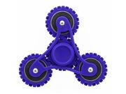 Wheel Gears Fidget Spinner Toy Stress Reducer Anti-Anxiety Toy for Children and Adults, 4 Minutes Rotation Time, Small Steel Beads Bearing + ABS Material (Dark