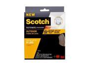 Scotchâ„¢ Outdoor Fasteners RF5760, 1 in x 15 ft (25,4 mm x 4,57 m) Clear 1 Set of Strips Scotchâ„¢ Outdoor Fasteners RF5760, 1 in x 15 ft (25,4 mm x 4,57 m) Clear 1 Set of Strips
