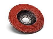 Standard Abrasivesâ„¢ Ceramic Pro Type 27 Flap Disc 645103, 4-1/2 in x 5/8-11 40 Y-weight Standard Abrasivesâ„¢ Ceramic Pro Type 27 Flap Disc 645103, 4-1/2 in x 5/8-11 40 Y-weight