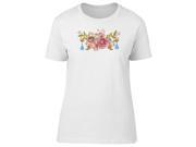 UPC 720334536784 product image for Beautiful Watercolor Royal Roses Tee Women's -Image by Shutterstock | upcitemdb.com