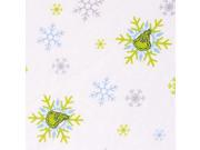 Trend Lab Dr. Seuss The Grinch Deluxe Flannel Fitted Crib Sheet