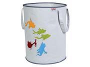 Trend Lab Dr. Seuss Fish Storage Tote, Yellow/Green/Red/Blue/Gray