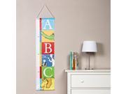 Trend Lab Dr. Seuss Alphabet Canvas Growth Chart, Blue/Green/Red/White