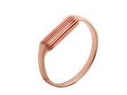 Unibody Copper Elegant Bangle Bracelet Band for Fitbit Flex 2, Seraph Gear (Rose Gold)
