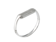 Unibody Copper Elegant Bangle Bracelet Band for Fitbit Flex 2, Seraph Gear (Silver)