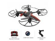 Drone with HD Camera Live Video 2.0MP 720P Easy to Control with Wearable G-Sensor Remote Control Emulational Pterosaur Quadcopter 2 Batteries 6Axis Cruise Fligh