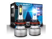 9007/HB5 Hi/Lo Beam LED Car Headlight Bulbs Conversion Kit-NOVSIGHT 72W 10000LM 6500K Cool White LED Automotive Driving Headlight Bulbs (Pack of 2)- 2 Year Warr 9007/HB5 Hi/Lo Beam LED Car Headlight Bulbs Conversion Kit-NOVSIGHT 72W 10000LM 6500K Cool White LED Automotive Driving Headlight Bulbs (Pack of 2)- 2 Year Warr