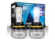 NOVSIGHT 9007(HB5) Hi/Lo LED Headlight Bulbs w/Arc-Beam - 50w 10-000Lm 6.5K Cool White With SEOUL CSP Y19 LED Chips - 2 Yr Warranty NOVSIGHT 9007(HB5) Hi/Lo LED Headlight Bulbs w/Arc-Beam - 50w 10-000Lm 6.5K Cool White With SEOUL CSP Y19 LED Chips - 2 Yr Warranty
