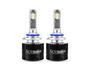 NOVSIGHT LED Headlight bulbs- 9006 (HB4) 14400LM 80W America customize chips LED Headlight Bulbs Conversion Kit- All-in-One Built-in Driver 5500k Cool White Car NOVSIGHT LED Headlight bulbs- 9006 (HB4) 14400LM 80W America customize chips LED Headlight Bulbs Conversion Kit- All-in-One Built-in Driver 5500k Cool White Car
