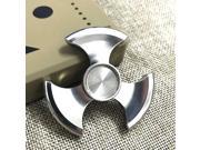 Pure Steel Three Leaf Sickle Axe Hand Fidget-Spinners Finger Spinner Fingertip Gyroscope Rotate 5-7 Minutes