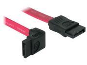 Delock SATA II specification data cable 50cm angled up / straight red 7pin 3Gbps Delock SATA II specification data cable 50cm angled up / straight red 7pin 3Gbps