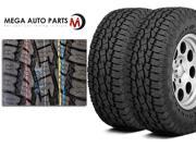 2 Toyo Open Country A/T II LT285/70R17/10 OWL 121S All Terrain On Off Road Tires 2 Toyo Open Country A/T II LT285/70R17/10 OWL 121S All Terrain On Off Road Tires