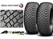 2X Atturo Trail Blade X/T LT35X12.50R18 123Q 10P Multi Terrain Performance Tires 2X Atturo Trail Blade X/T LT35X12.50R18 123Q 10P Multi Terrain Performance Tires