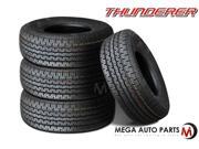 4 X New Thunderer R501 ST215/75R14 102L C Long Mileage All Season Trailer Tires 4 X New Thunderer R501 ST215/75R14 102L C Long Mileage All Season Trailer Tires