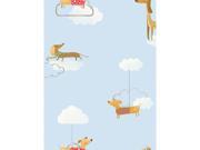 Walkies Sausage Dog Wallpaper Blue Holden 12550 Walkies Sausage Dog Wallpaper Blue Holden 12550