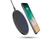 YXwin iPhone X Fast Wireless Charger, Wireless Charging Pad for iPhone 8/8Plus Samsung Galaxy S9/S9 PLUS/S8/S8 PLUS/S7/S7 Edge/Note 5 8 and All Qi-Enabled Phone
