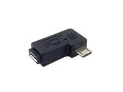 2pcs Micro USB 5Pin Male to Female M - F Extension Adapter 90 Degree Left Angled 2pcs Micro USB 5Pin Male to Female M - F Extension Adapter 90 Degree Left Angled