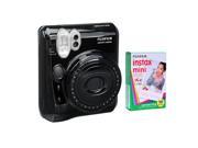 Fujifilm Instax Mini 50 Kit and One Fujifilm Instax Mini Film with 10 Exposures FU64-INM50KK10 (Black)