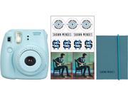 Fujifilm Instax Shawn Mendes Mini 8 Blue Bundle