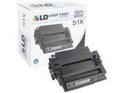 LD Compatible Replacement for HP 51X (Q7551X) High Yield Black Toner Cartridge for LaserJet M3027 MFP, M3027x MFP, M3035 MFP, m3035xs MFP, P3005, P3005d, P3005d LD Compatible Replacement for HP 51X (Q7551X) High Yield Black Toner Cartridge for LaserJet M3027 MFP, M3027x MFP, M3035 MFP, m3035xs MFP, P3005, P3005d, P3005d