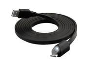 Naztech Micro-USB LED Charge & Sync Cable 6' (Black) Naztech Micro-USB LED Charge & Sync Cable 6' (Black)