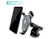 Wireless Car Charger, Qi Fast Charger Car Mount Air Vent Gravity Phone Holder for Samsung Galaxy S8/S8+/S7 Edge/S6 Edge+, Standard Charger for iPhone 8/8+/iPhon
