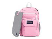 JanSport Digital Student Laptop Backpack - Prism Pink