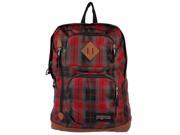 JanSport Mens Classic Specialty Houston Backpack - Red Tape Iplaid / 17.7