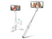 Bluetooth Selfie Stick Tripod with Wireless Remote for iPhone x 8 6 7 Plus Android Samsung Galaxy S7 S8 Plus BlitzWolf 3 in 1 Mini Pocket Extendable Monopod Alu