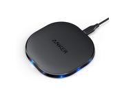 Anker 10W Wireless Charger, Qi-Certified Wireless Charging Pad, PowerPort Wireless 10 Compatible iPhone Xs Max/XR/XS/8/8 Plus, iPhone X, 10W Fast-Charging Samsu