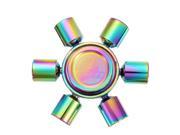 Colorful Pistons Six-Spinner Fidget Hand Spinner ADHD Autism Reduce Stress Focus Attention Toys
