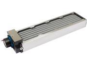 Aquacomputer airplex modularity system 480 mm, aluminum fins, D5 pump, stainless steel side panels Aquacomputer airplex modularity system 480 mm, aluminum fins, D5 pump, stainless steel side panels