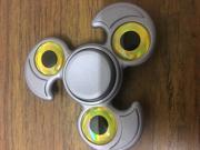 EDC High Quality Fish Eye GRAY Fidget Spinner In 2 COLORS With High Quality Bearing For Long Spin Time Focus Anxiety Stress Relief Desk Toy