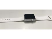 New Apple Watch Series 1 42mm Smartwatch (Silver Aluminum Case, White Sport Band)