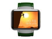 DOMINO DM98 Dual Core 1.2Ghz Global Version Sports Smartwatch, 512MB + 4GB 2.2 inch IPS Capacitive Touch Screen (Green)