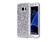 For Samsung Galaxy S7 Edge / G935 Glitter Powder Soft TPU Protective Case (Silver)