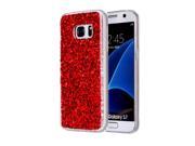 For Samsung Galaxy S7 / G930 Glitter Powder Soft TPU Protective Case (Red)